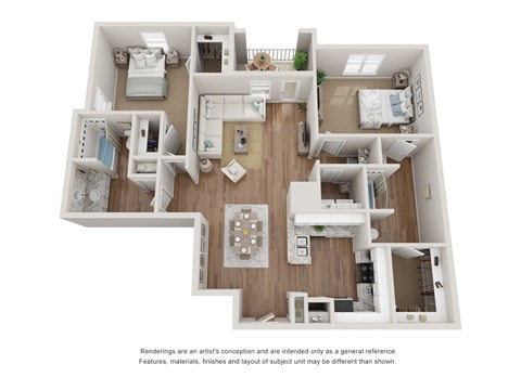 Willow_2bed_2bath_1332 sqft